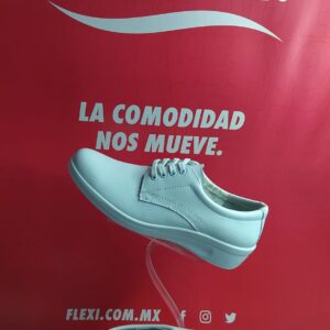 Zapato Flexi tipo de servicio color blanco cómodo